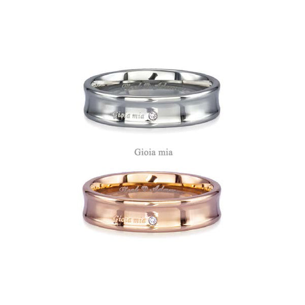 GRSD118 STAINLESS STEEL RING Gioia mia