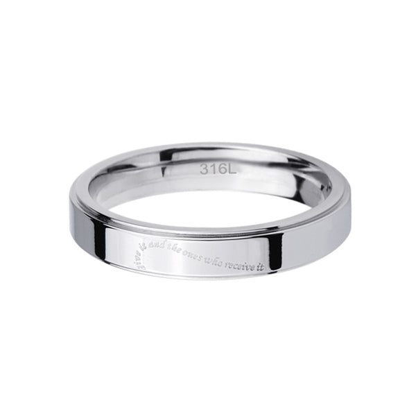 GRSS323 STAINLESS STEEL RING

give it and the ones who receive it
