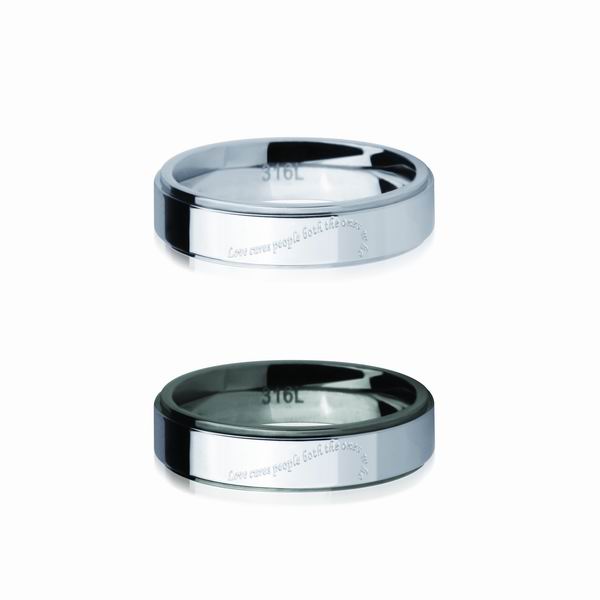 GRSS324 STAINLESS STEEL RING

Love cures people both the ones who AAB CO..