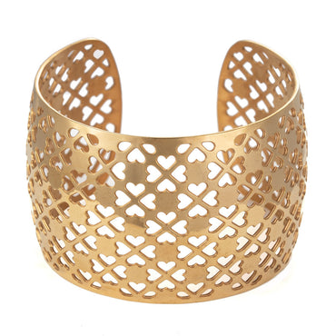 INB67B STAINLESS STEEL BANGLE W PVD AAB CO..