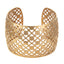 INB67B STAINLESS STEEL BANGLE W PVD AAB CO..