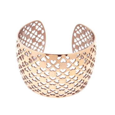 INB67C STAINLESS STEEL BANGLE W PVD AAB CO..