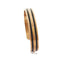INB73B STAINLESS STEEL BANGLE W PVD AAB CO..