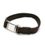 INBR125B STAINLESS STEEL BRACELET W LEATHER AAB CO..