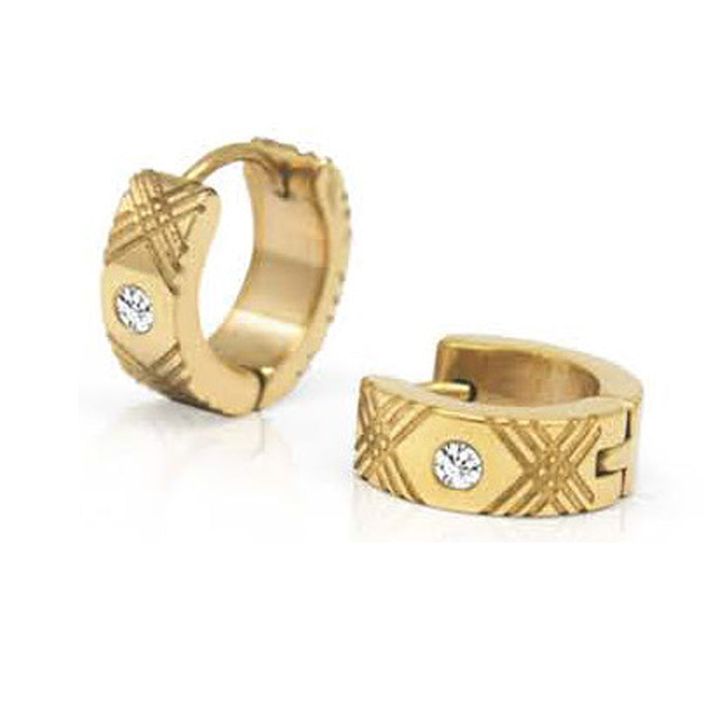 INER95C STAINLESS STEEL EARRING