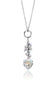INP154 STAINLESS STEEL PENDANT SWAROVSKI