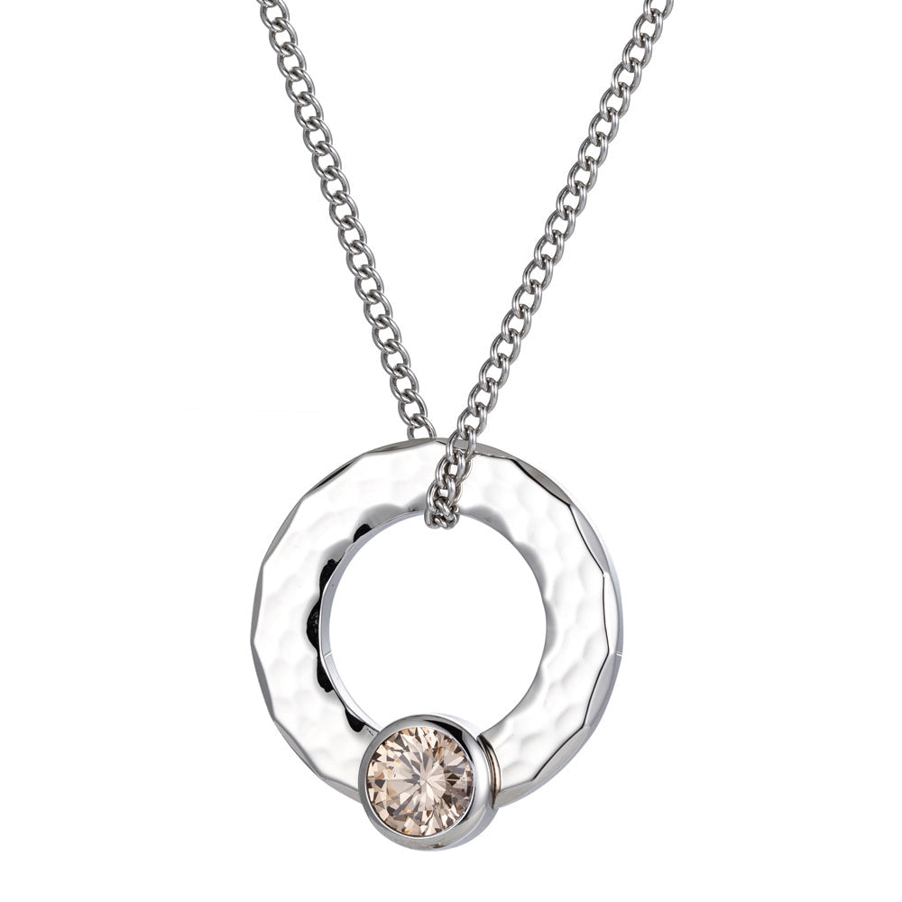 INP161C STAINLESS STEEL PENDANT CZ AAB CO..