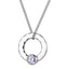 INP161D STAINLESS STEEL PENDANT CZ
