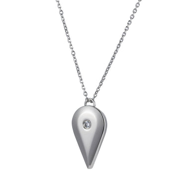 INP179A STAINLESS STEEL PENDANT CZ AAB CO..