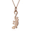 INP237B Stainless Steel Pendant His & Hers gecko inori