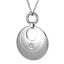INP90 STAINLESS STEEL PENDANT CZ