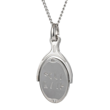 INP94 STAINLESS STEEL PENDANT CZ AAB CO..