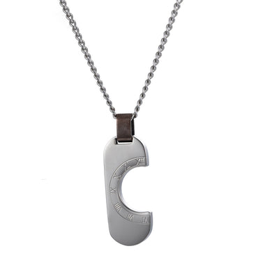 INPC03 STAINLESS STEEL PENDANT WITH STONE AAB CO..