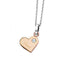 INPC04 STAINLESS STEEL PENDANT HEART WITH AAB CO..