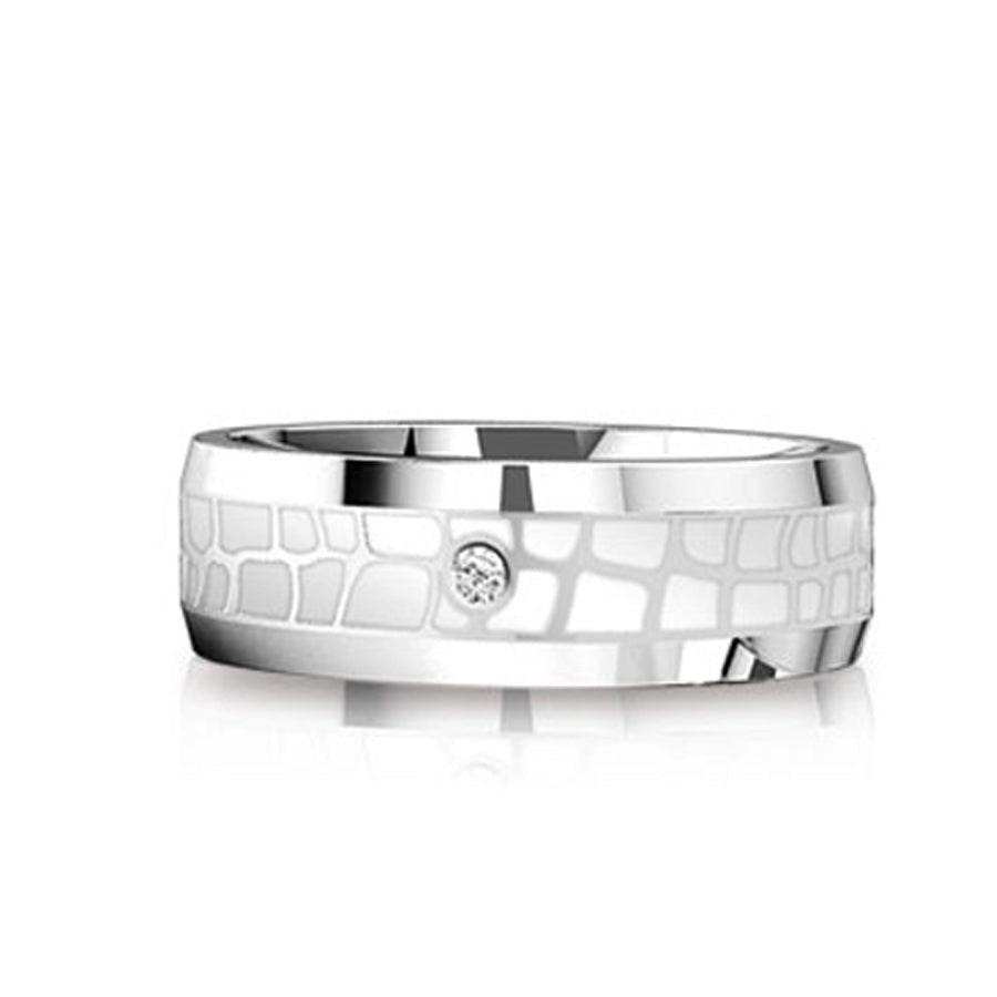 INR101 Stainless Steel Ring His & Hers skin deep inori AAB CO..