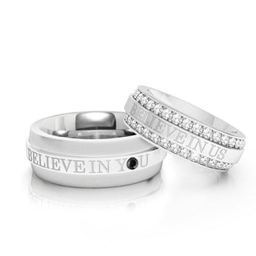 INR109 Stainless Steel Ring Prestige believe' inori AAB CO..