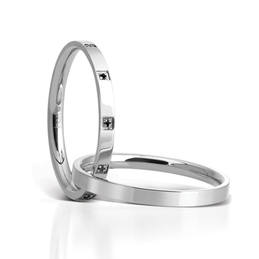 INR118 Stainless Steel Ring His & Hers togrther' inori AAB CO..