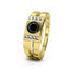 INR120B Stainless Steel Ring Gentlemen checker inori AAB CO..