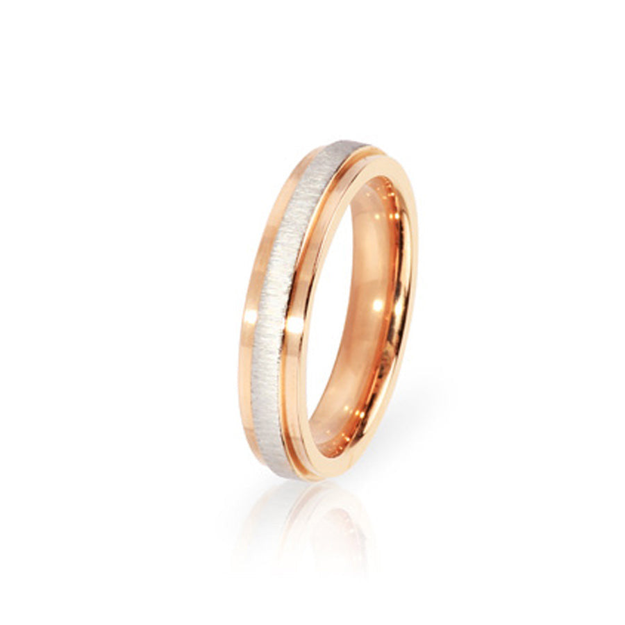 INR133B Stainless Steel RING Bling inori AAB CO..