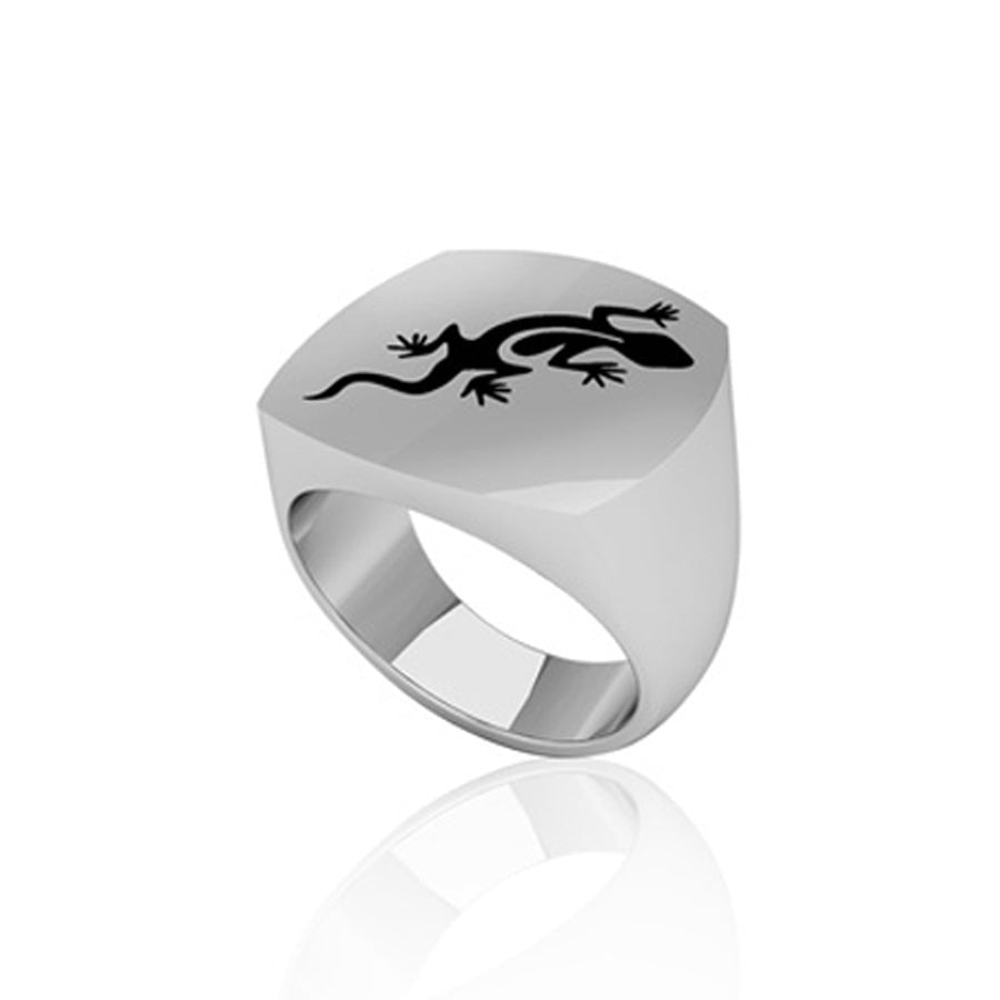 INR140 Stainless Steel Ring Gentlemen gecko inori AAB CO..