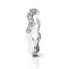 INR144A STAINLESS STEEL RING W CZ