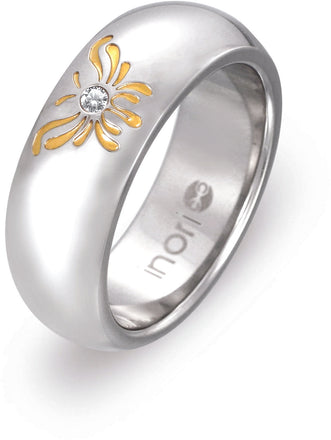 INR30 STAINLESS STEEL RING W/CZ AAB CO..