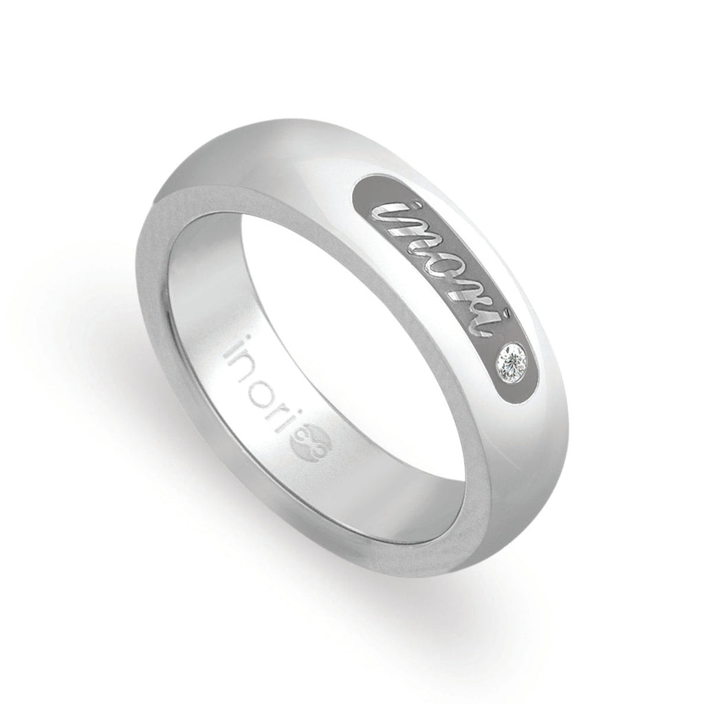INR38 STAINLESS STEEL RING CZ AAB CO..
