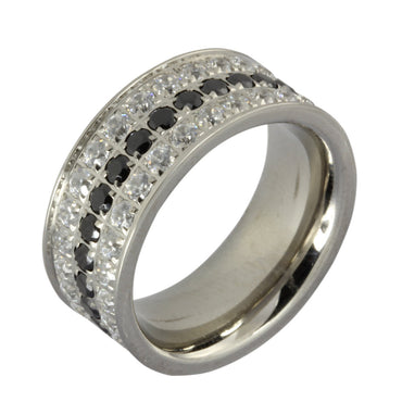 INR50BM STAINLESS STEEL WITH CZ AAB CO..