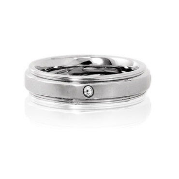 INR67 STAINLESS STEEL RING CZ AAB CO..