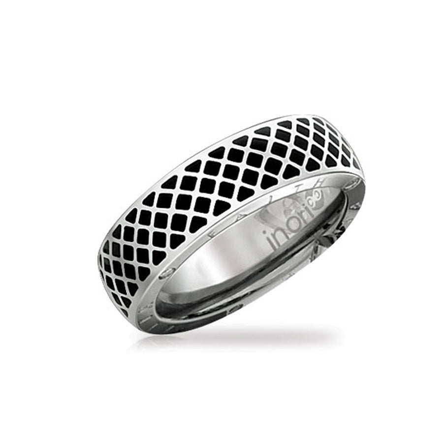 INR72A Stainless Steel Ring Playful faith inori AAB CO..