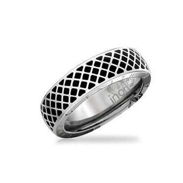 INR72A Stainless Steel Ring Playful faith inori AAB CO..