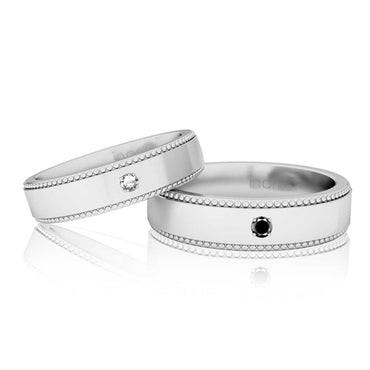 INR90 Stainless Steel Ring Attraction diamonds inori AAB CO..