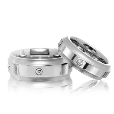 INR94 Stainless Steel Ring His & Hers darling' inori AAB CO..
