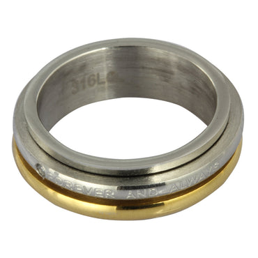 INRC02 STAINLESS STEEL RING WITH CZ AAB CO..