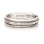 INRC14 STAINLESS STEE RING WITH 2 CZ