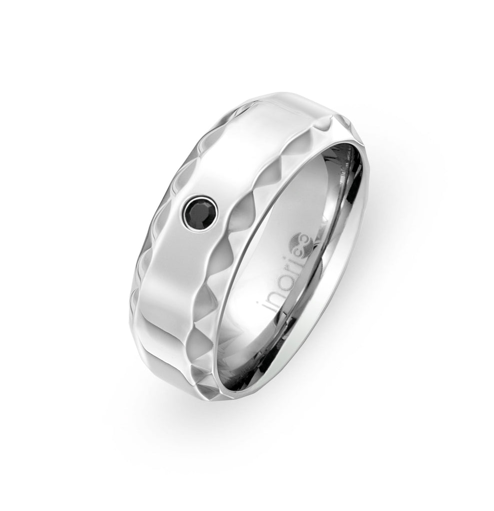 INRC29 STAINLESS STEEL RING CZ AAB CO..