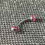 JBBN02 EYEBROW WITH 2 BALLS - LUCIDO