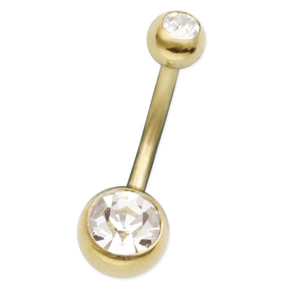 JBLG2S GOLD JEWELLED BANANA