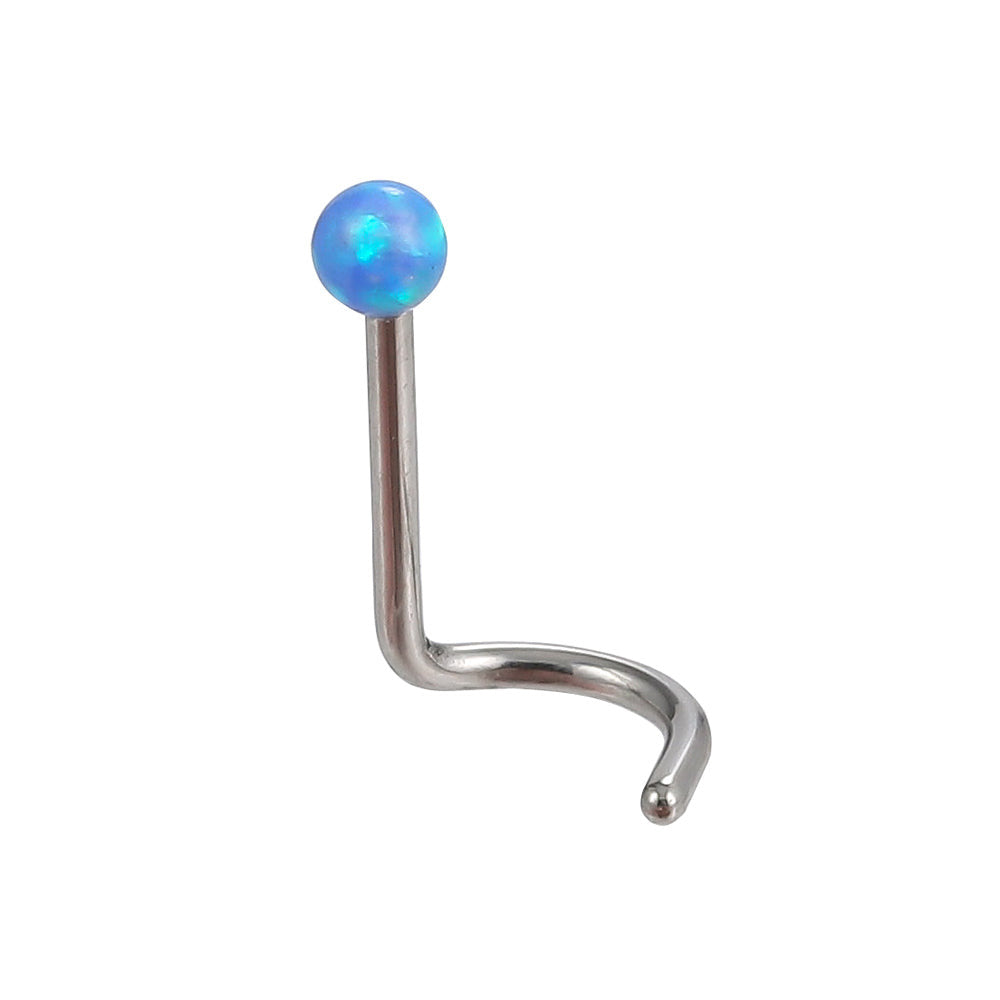 JBNS05 NOSE STUD WITH OPAL DESIGN AAB CO..