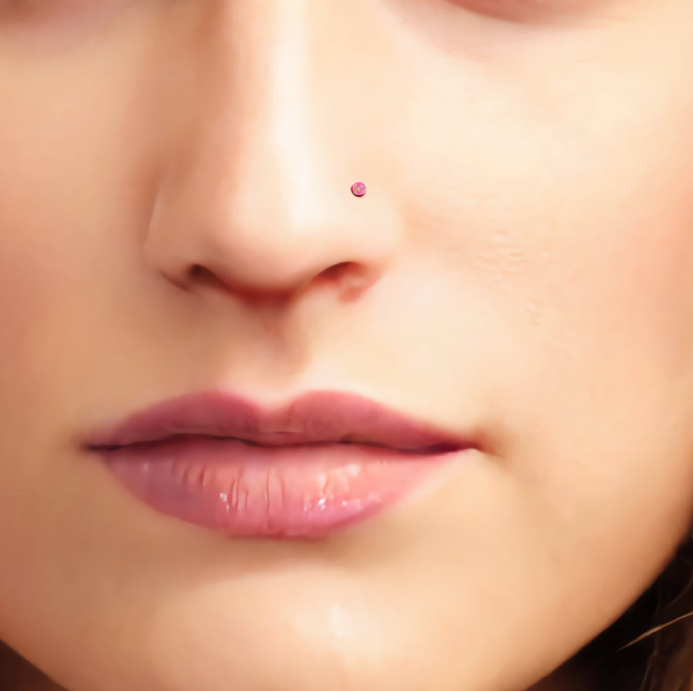 JBNS05 NOSE STUD WITH OPAL DESIGN AAB CO..