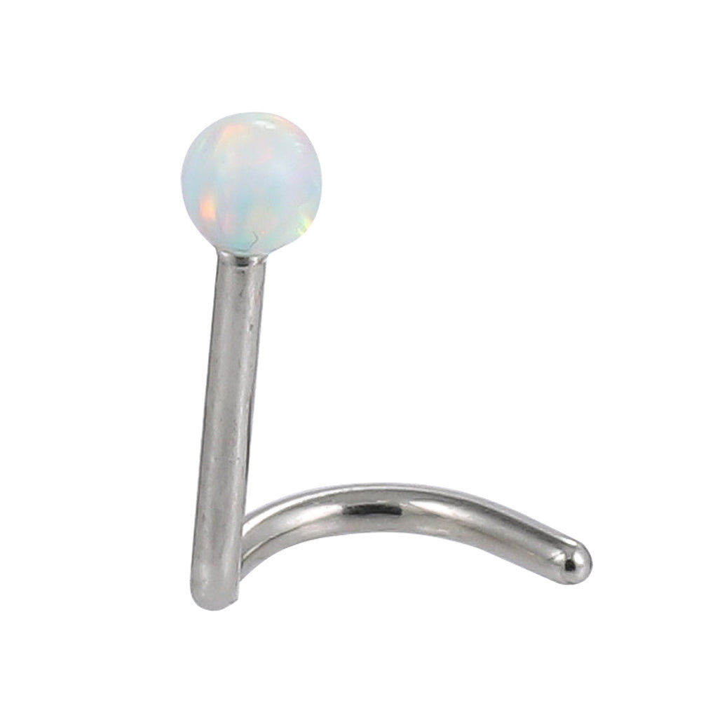 JBNS05 NOSE STUD WITH OPAL DESIGN AAB CO..
