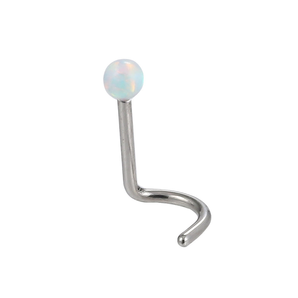JBNS05 NOSE STUD WITH OPAL DESIGN AAB CO..
