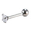 JRTH04 BARBELL WITH ROUND STONE
