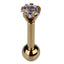 JRTH05 HELIX WITH STAR STONE DESIGN