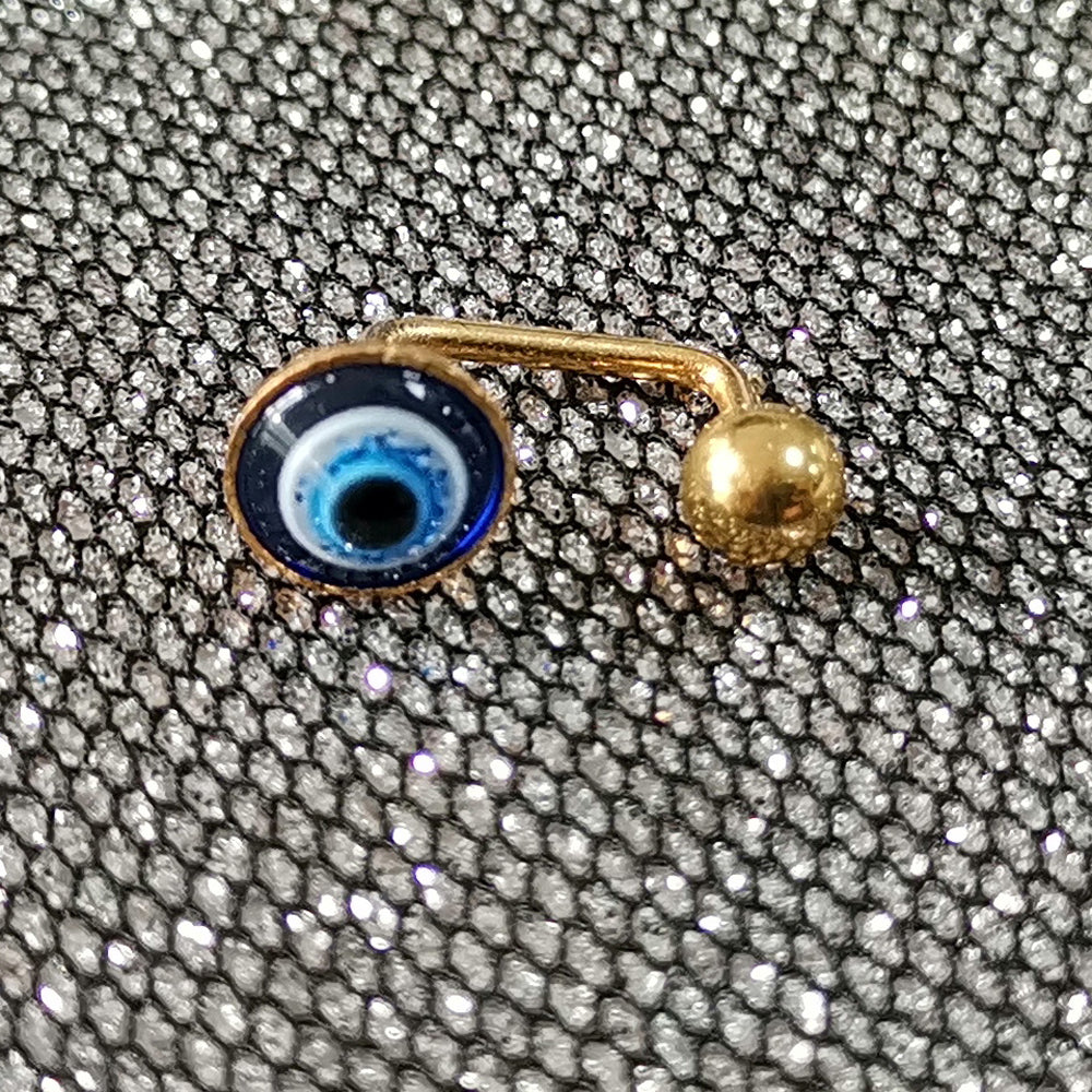 JRTH28 HELIX WITH EVIL EYE RESIN