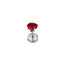 JRU32 FAKE PLUG WITH ROUND STONE