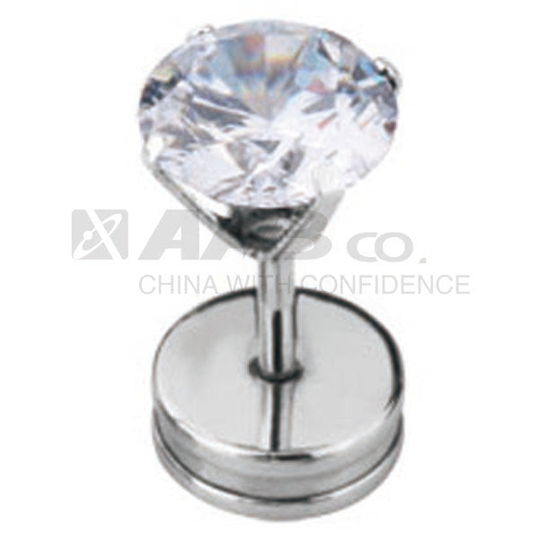 JRU32 FAKE PLUG WITH ROUND STONE AAB CO..