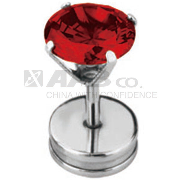 JRU32 FAKE PLUG WITH ROUND STONE AAB CO..
