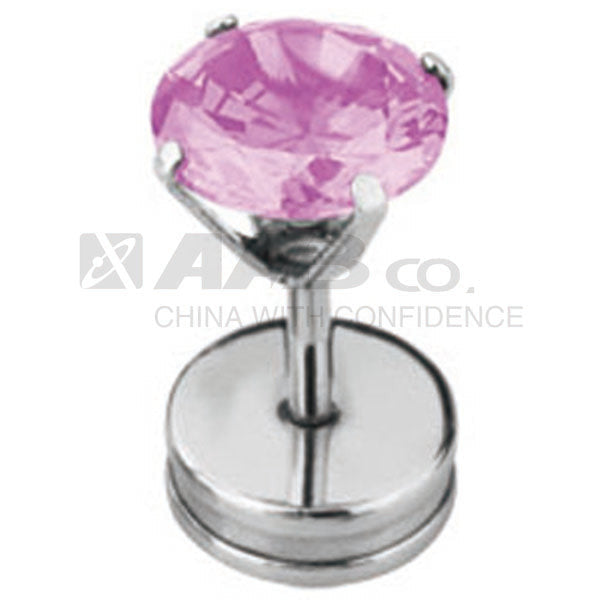 JRU32 FAKE PLUG WITH ROUND STONE AAB CO..