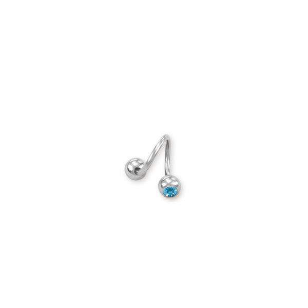 JTW TWISTER WITH JEWELLED BALL AAB CO..